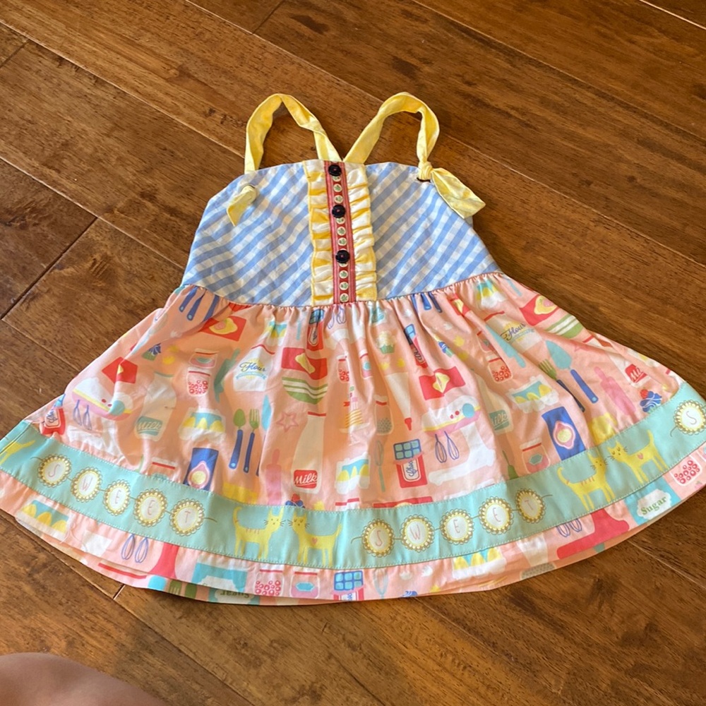 EUC Matilda Jane Sz 6  baking tunic